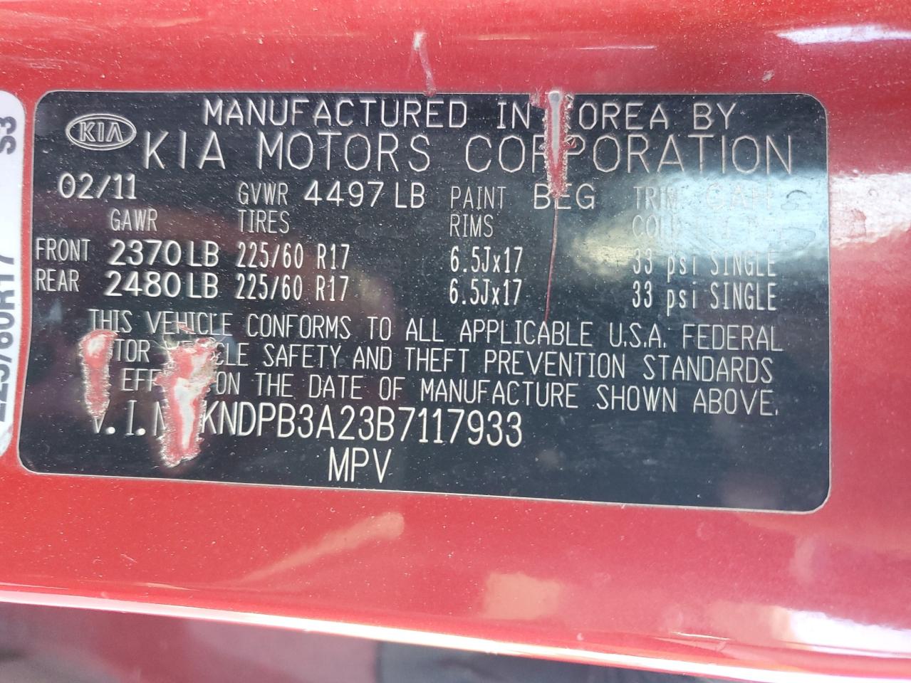 Kia Sportage l 2011