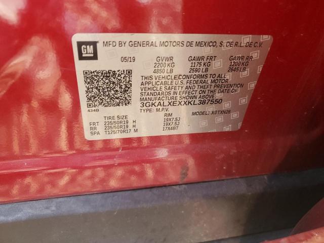 2019 GMC TERRAIN DE 3GKALXEXXKL387550