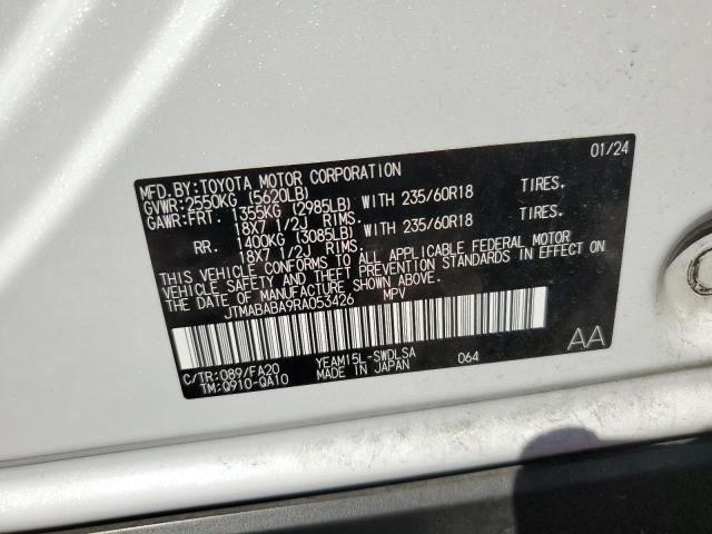 2024 SUBARU SOLTERRA P JTMABABA9RA053426