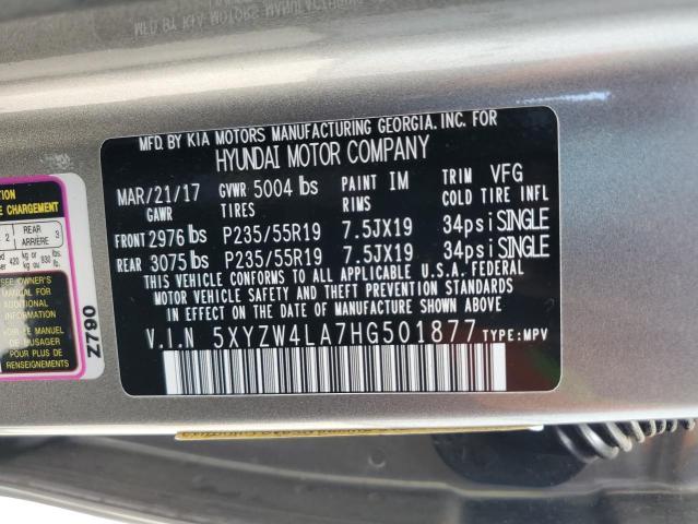 2017 HYUNDAI SANTA FE S - 5XYZW4LA7HG501877