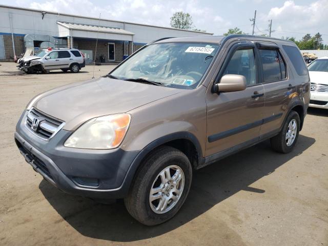 HONDA CR-V EX 2004 brown 4dr spor gas JHLRD788X4C059935 photo #1