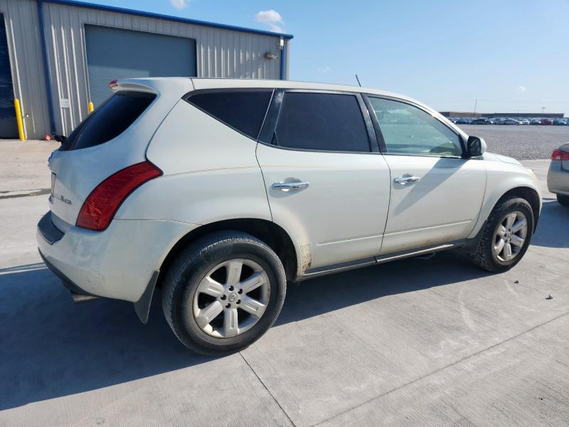 NISSAN MURANO SL 2006 white 4dr spor gas JN8AZ08W96W514409 photo #4