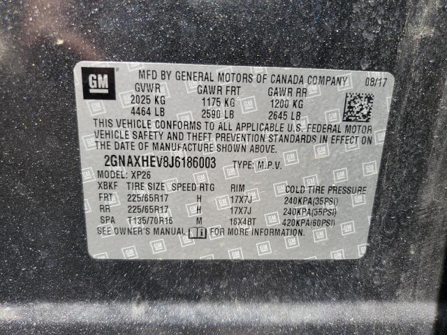 2018 CHEVROLET EQUINOX LS - 2GNAXHEV8J6186003