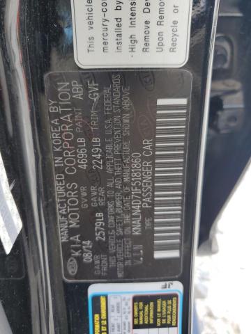 2015 KIA CADENZA PR KNALN4D71F5181860