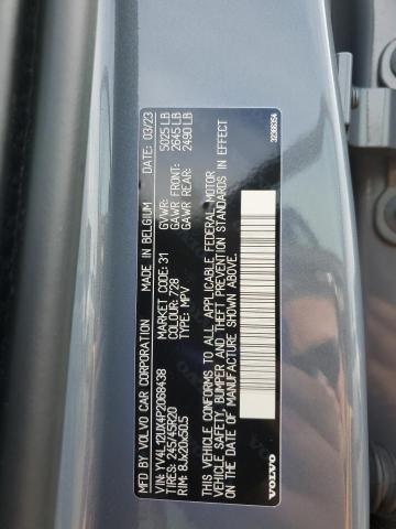 2023 VOLVO XC40 ULTIM YV4L12UX4P2068438