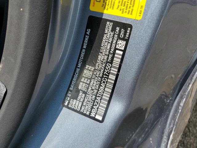 2021 BMW 430I WBA23AT09MCG17550