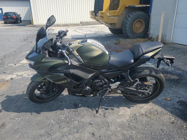 KAWASAKI EX650 R 2024 green  gas ML5EXER1XRDAD6075 photo #4