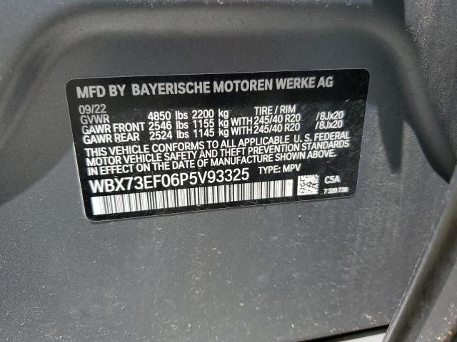 2023 BMW X1 XDRIVE2 WBX73EF06P5V93325