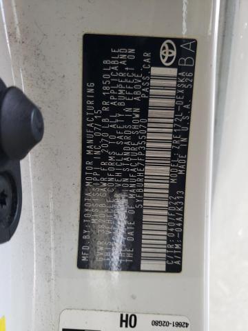 2015 TOYOTA COROLLA L - 5YFBURHE7FP355070