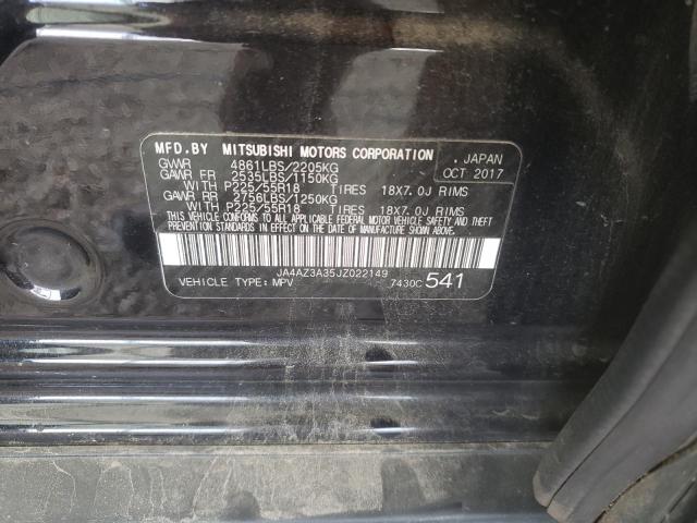 2018 MITSUBISHI OUTLANDER - JA4AZ3A35JZ022149