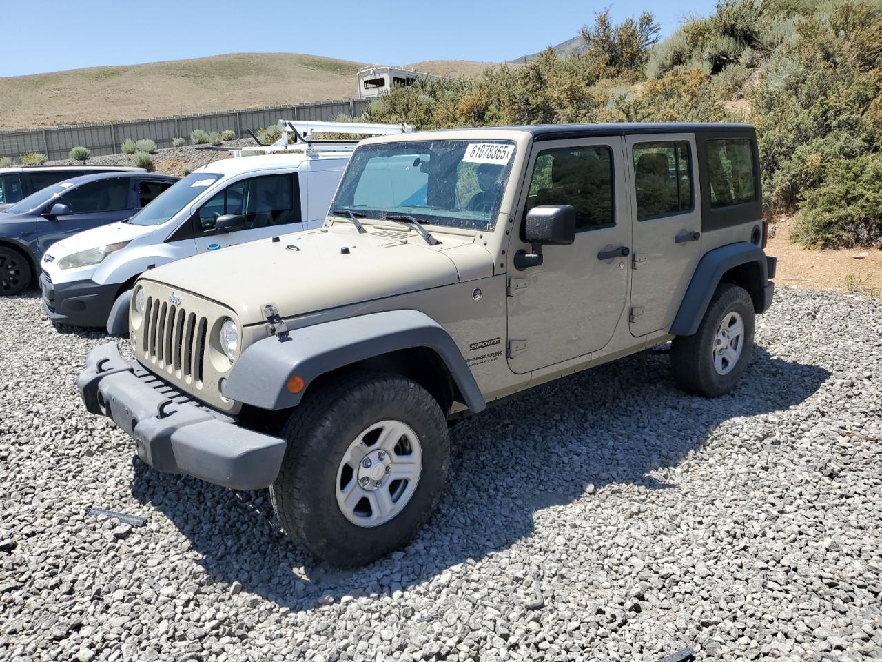  Salvage Jeep Wrangler
