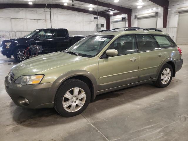 SUBARU LEGACY OUT 2005 green  gas 4S4BP62CX57374298 photo #1