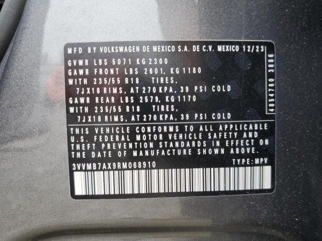 2024 VOLKSWAGEN TIGUAN SE - 3VVMB7AX9RM068910