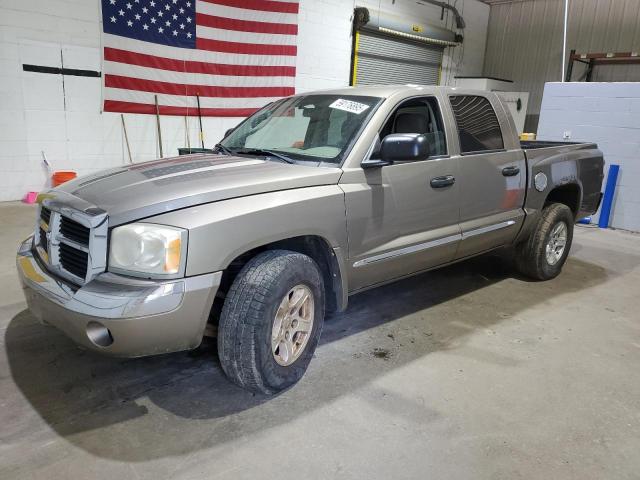 DODGE DAKOTA QUA 2007 tan crew pic gas 1D7HW58N37S128445 photo #1
