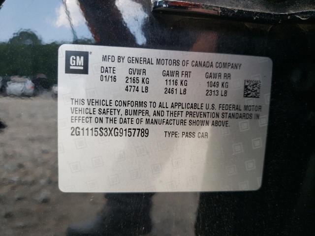 2016 CHEVROLET IMPALA LT - 2G1115S3XG9157789