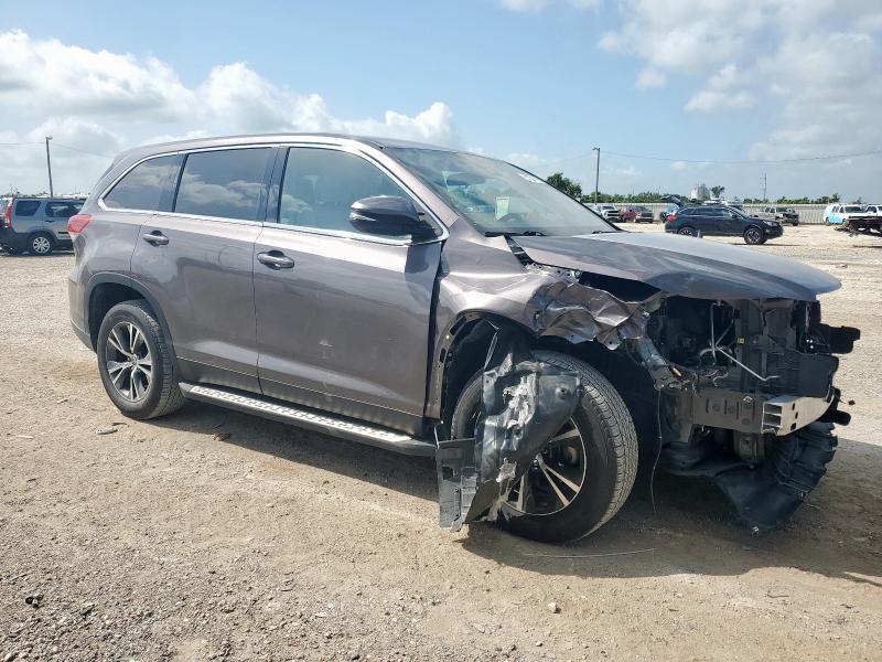 Vin: 5tdzzrfhxks352971, lot: 61501105, toyota highlander le 20194