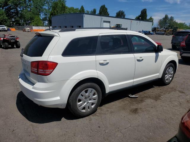 DODGE JOURNEY SE 2019 white  gas 3C4PDCAB3KT815562 photo #4