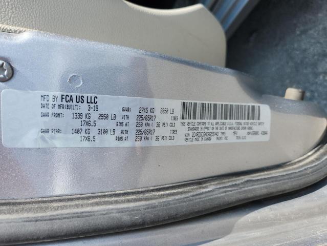 2019 DODGE GRAND CARA 2C4RDGCGXKR659743