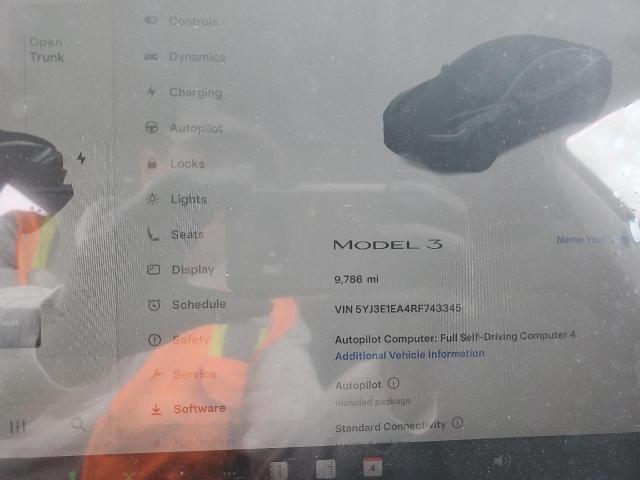 2024 TESLA MODEL 3 - 5YJ3E1EA4RF743345