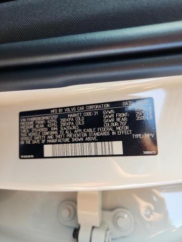 2021 VOLVO XC90 T8 RE YV4BR00K0M1673707