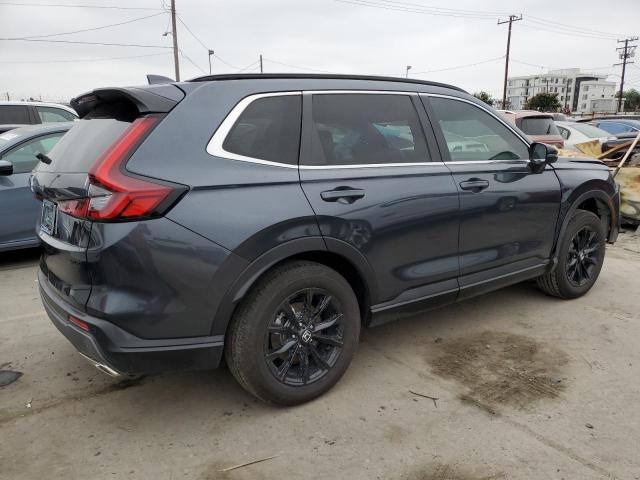 HONDA CR-V SPORT 2024 gray  hybrid engine 7FARS6H82RE066468 photo #4