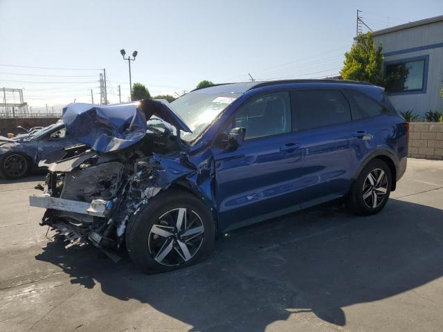 KIA SORENTO S 2023 blue  gas 5XYRL4LC1PG208193 photo #1
