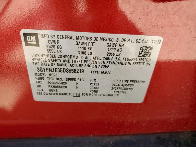 3gyfnje35ds556219 - 2013 Cadillac srx premium collection - #61419925