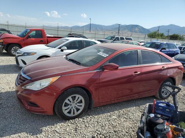 HYUNDAI SONATA GLS 2013 red  gas 5NPEB4AC7DH575611 photo #1
