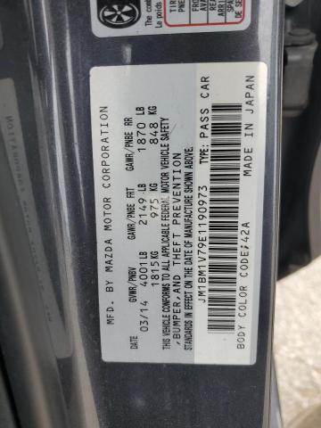 2014 MAZDA 3 TOURING - JM1BM1V79E1190973