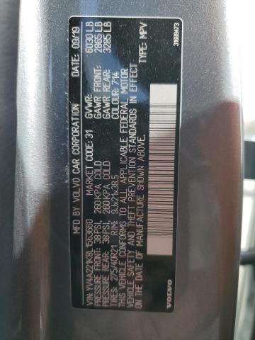 2020 VOLVO XC90 T6 MO YV4A221K8L1563660