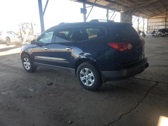 CHEVROLET TRAVERSE L 2011 blue  gas 1GNKRFED4BJ286159 photo #3