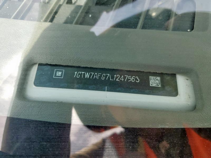 2020 GMC SAVANA G25 1GTW7AFG7L1247563