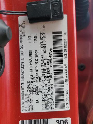 2016 TOYOTA TACOMA DOU 3TMGZ5AN0GM028044