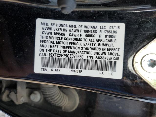 2016 HONDA CIVIC EX 19XFC2F79GE076660