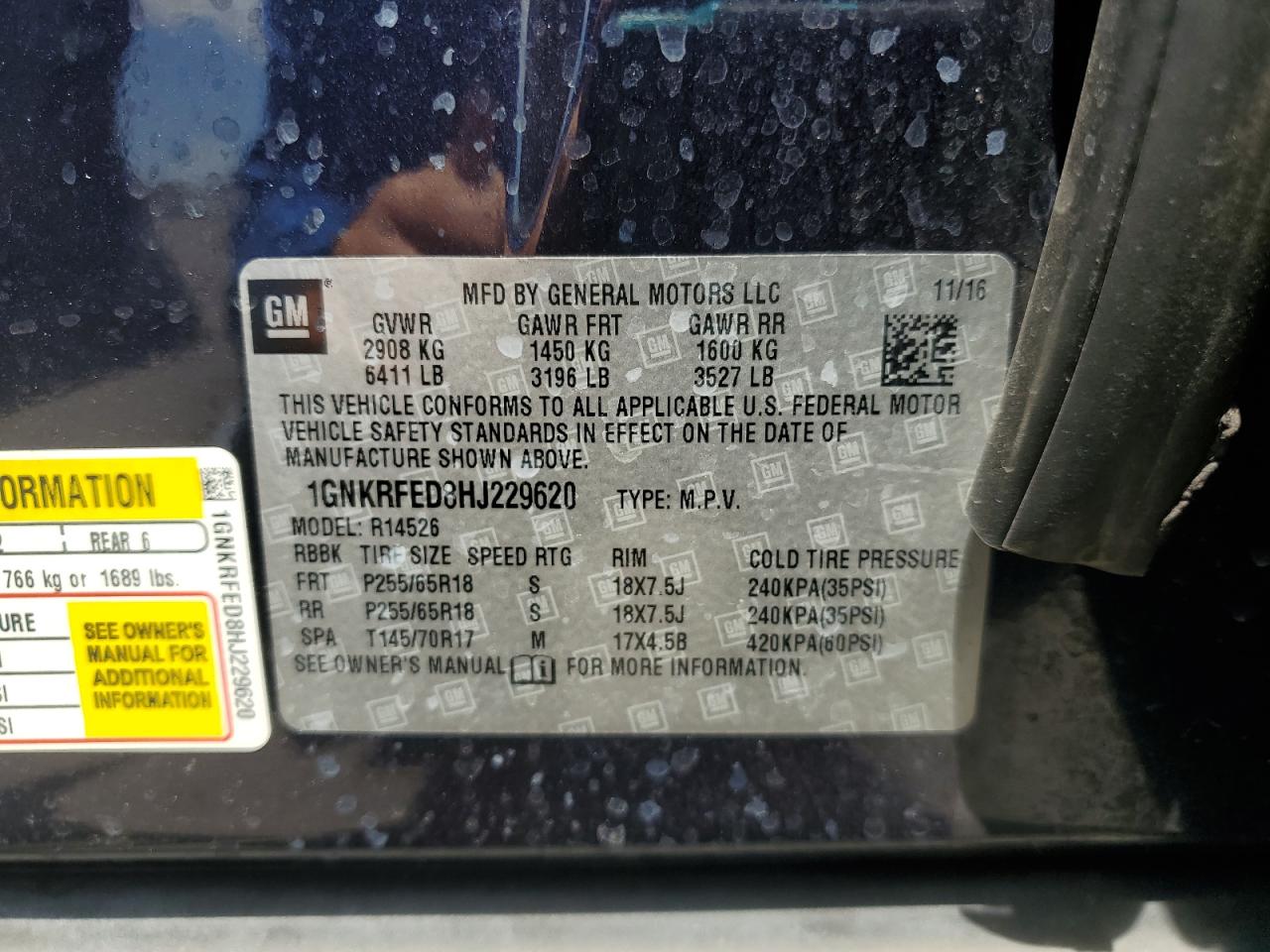 CHEVROLET TRAVERSE LS