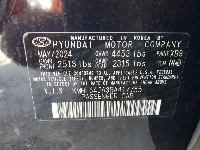 2024 HYUNDAI SONATA SEL - KMHL64JA3RA417755