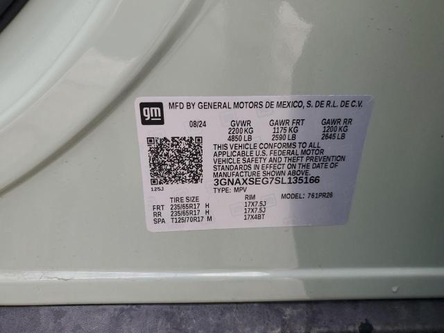2025 CHEVROLET EQUINOX AC 3GNAXSEG7SL135166
