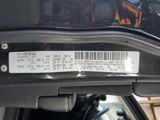 2016 JEEP CHEROKEE LATITUDE 1C4PJLCS8GW179616