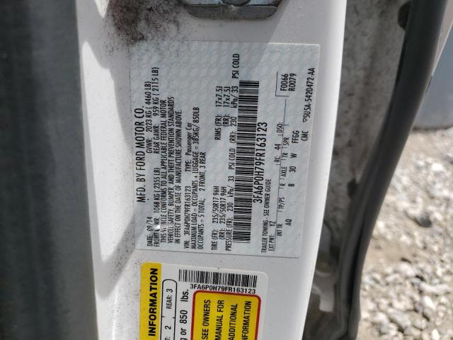 2015 FORD FUSION SE - 3FA6P0H79FR163123