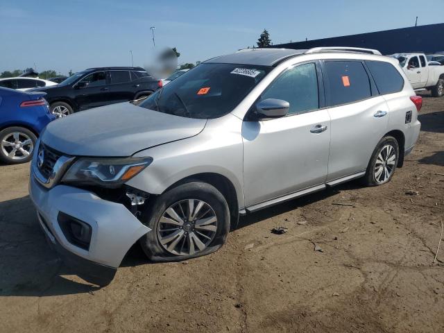 NISSAN PATHFINDER 2017 silver  gas 5N1DR2MM4HC606956 photo #1