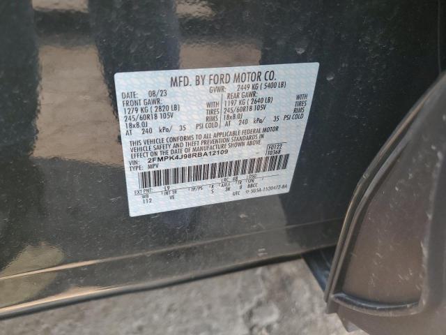 2024 FORD EDGE SEL 2FMPK4J98RBA12109