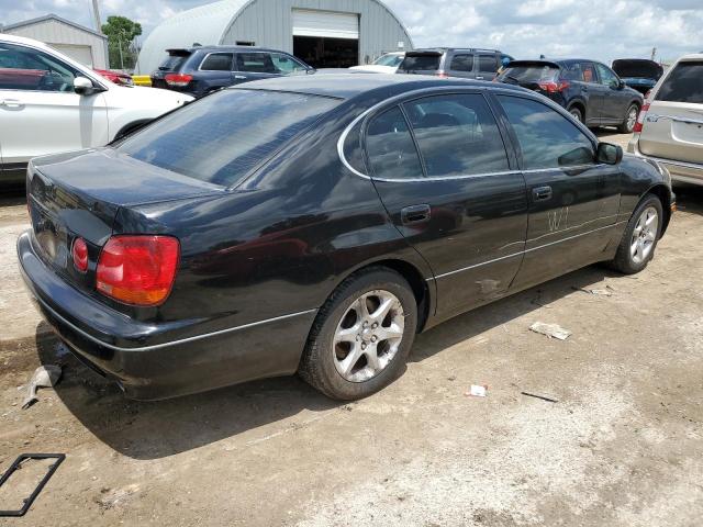 LEXUS GS 300 2003 black sedan 4d gas JT8BD69S130180600 photo #4