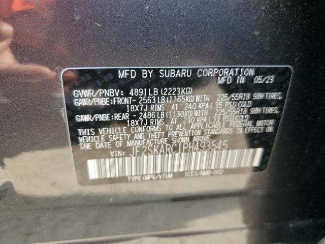 2023 SUBARU FORESTER T JF2SKARC1PH493545