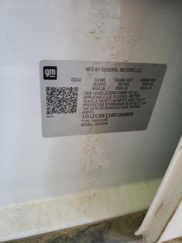 2024 CHEVROLET MALIBU LS 1G1ZC5ST1RF192809