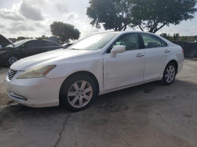 LEXUS ES 350 2008 white  gas JTHBJ46G082172867 photo #1