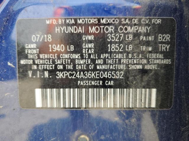 2019 HYUNDAI ACCENT SE - 3KPC24A36KE046532