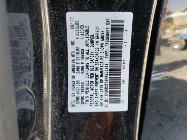 2017 HONDA ACCORD SPO 1HGCR2F58HA256248