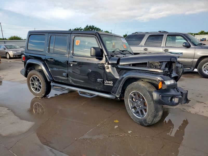 Vin: 1c4hjxdn0mw579721, lot: 60265255, jeep wrangler sport 20214