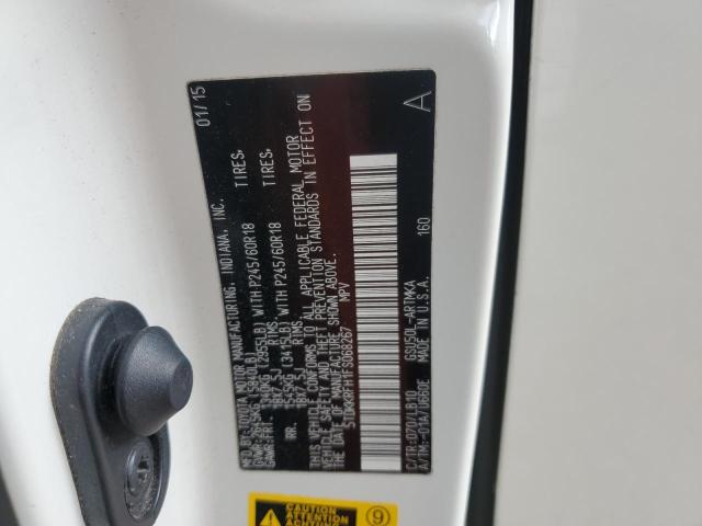 2015 TOYOTA HIGHLANDER 5TDKKRFH1FS068267