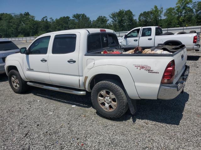 TOYOTA TACOMA DOU 2006 white crew pic gas 3TMJU62N16M020526 photo #3